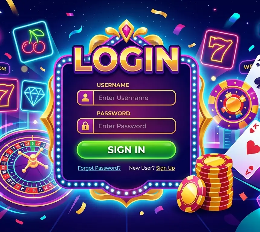 96 casino login